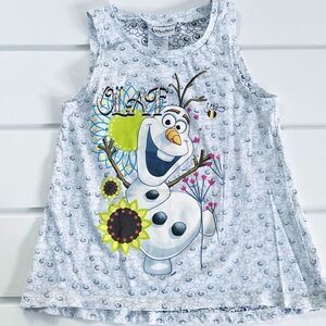 Disney Parks Olaf Tank Top Size Medium